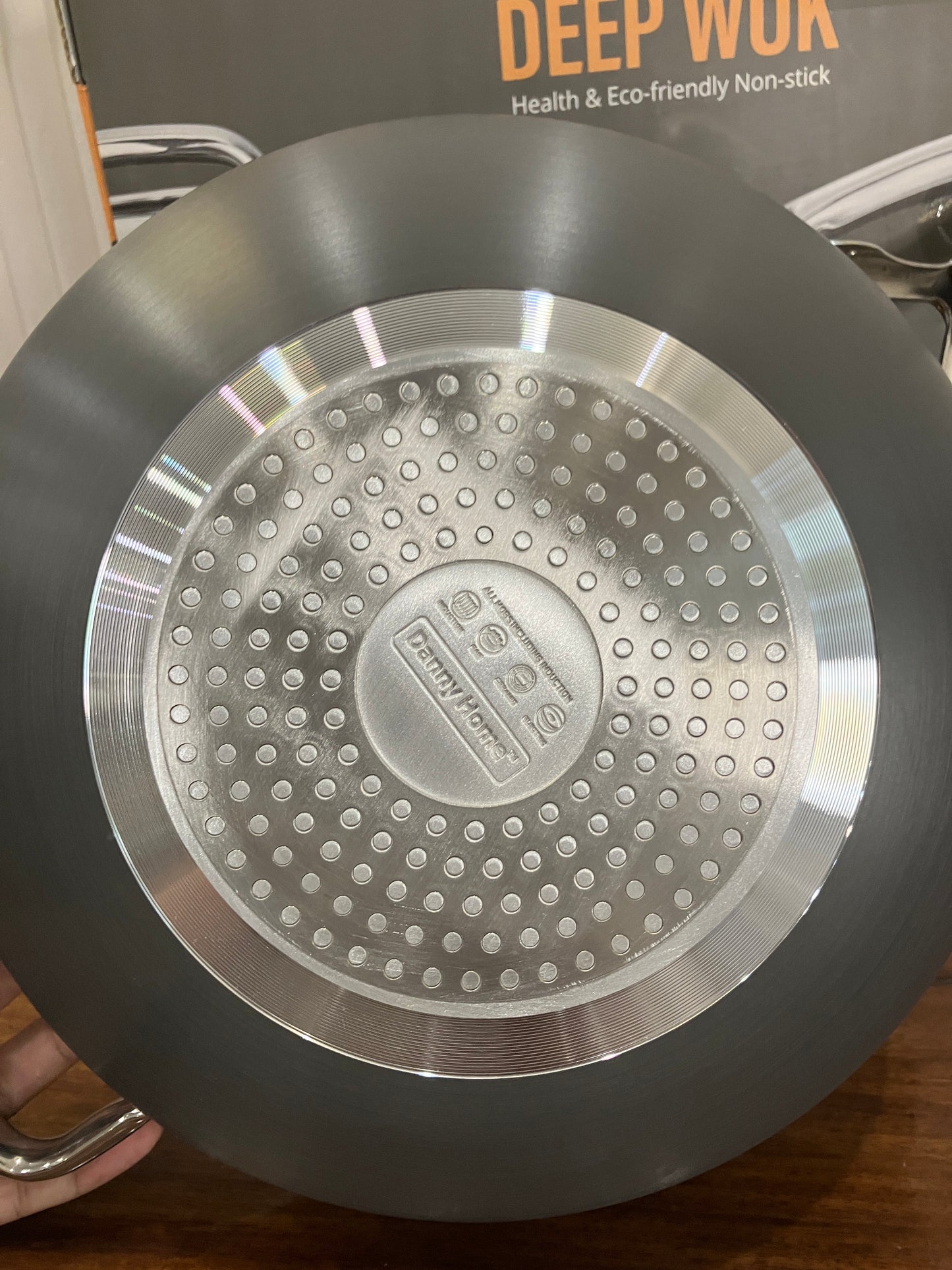 Danny Home Aluminium Non-Stick Energy Wok 28cm