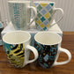 Danny Home Floral Printed Mug 4Pcs