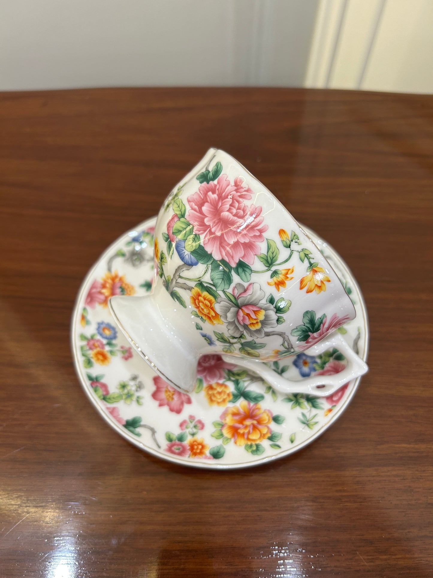 Premium Sunblush Cup Saucer Set 12Pcs