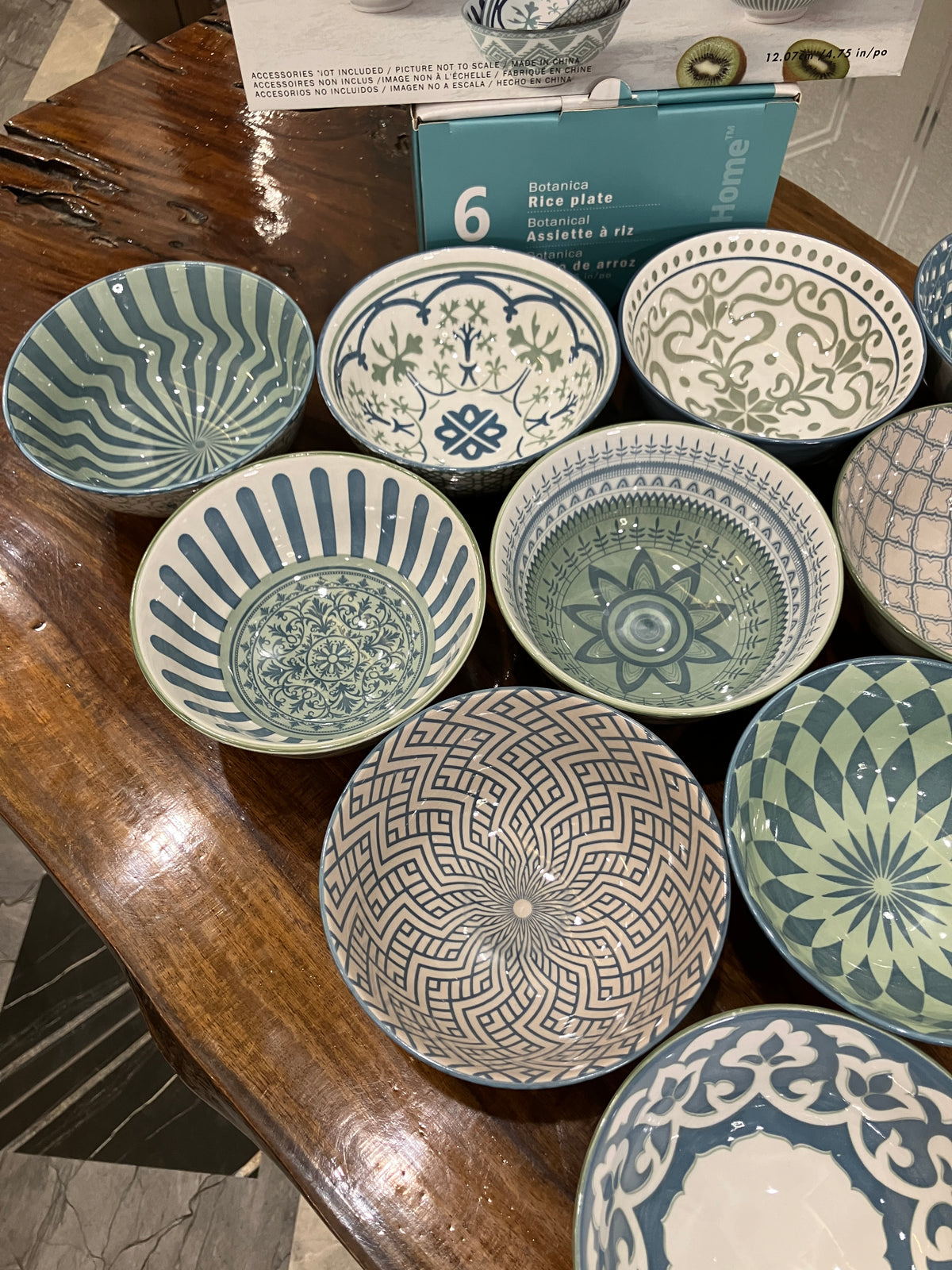 Danny Home Sea Green Sweet Bowl 10Pcs