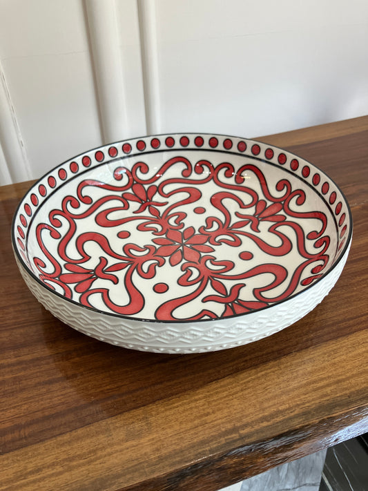 Danny Home Ceramic Serving Thaal 1Pcs