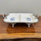 Angela Blue Rose Dish 1Pcs