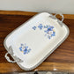 Angela Blue Rose Dish 1Pcs