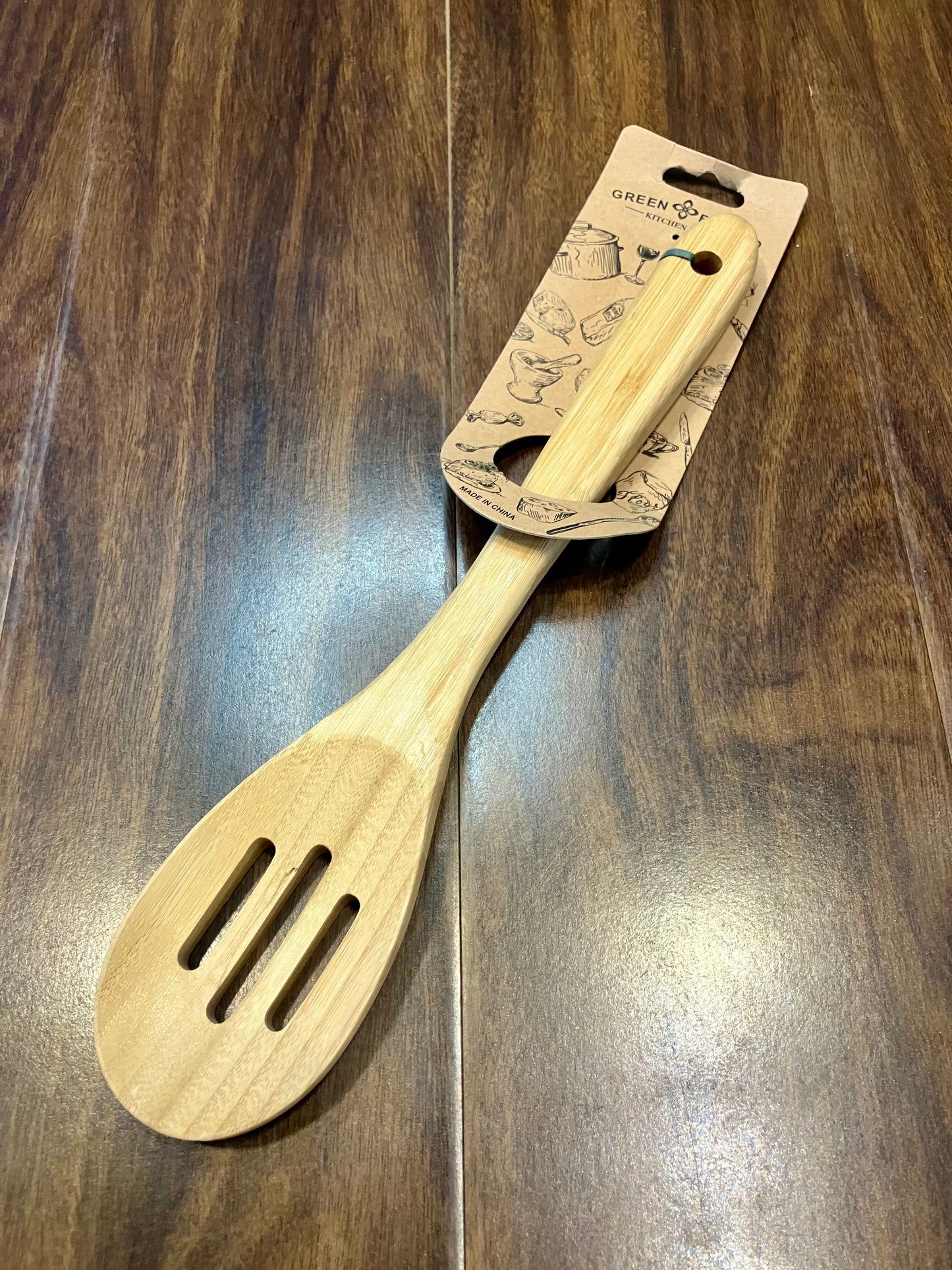 Green Bamboo Wood Kitchen Tool 1Pcs