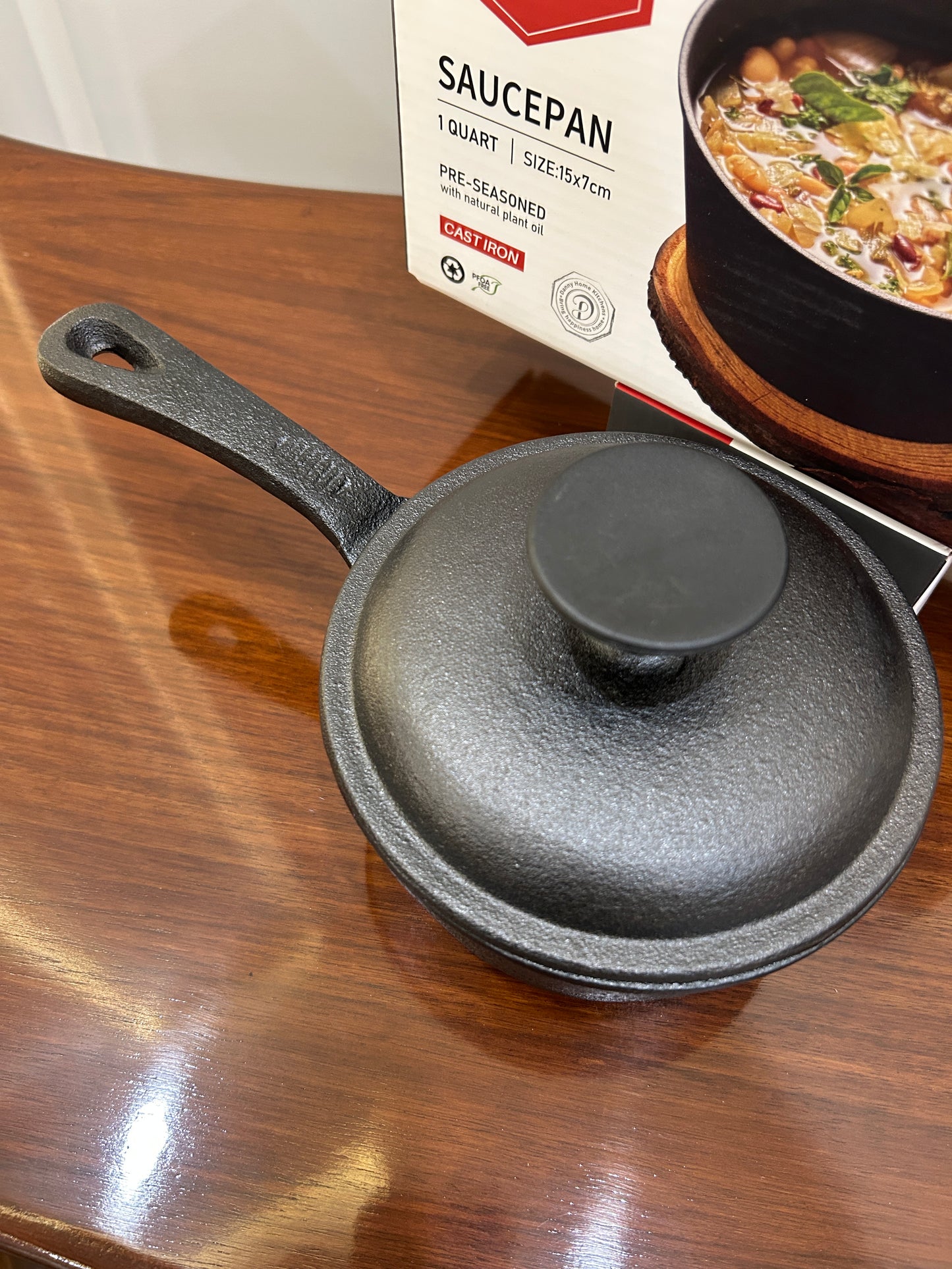 Danny Home Cast-Iron Sauce Pan 1Pcs