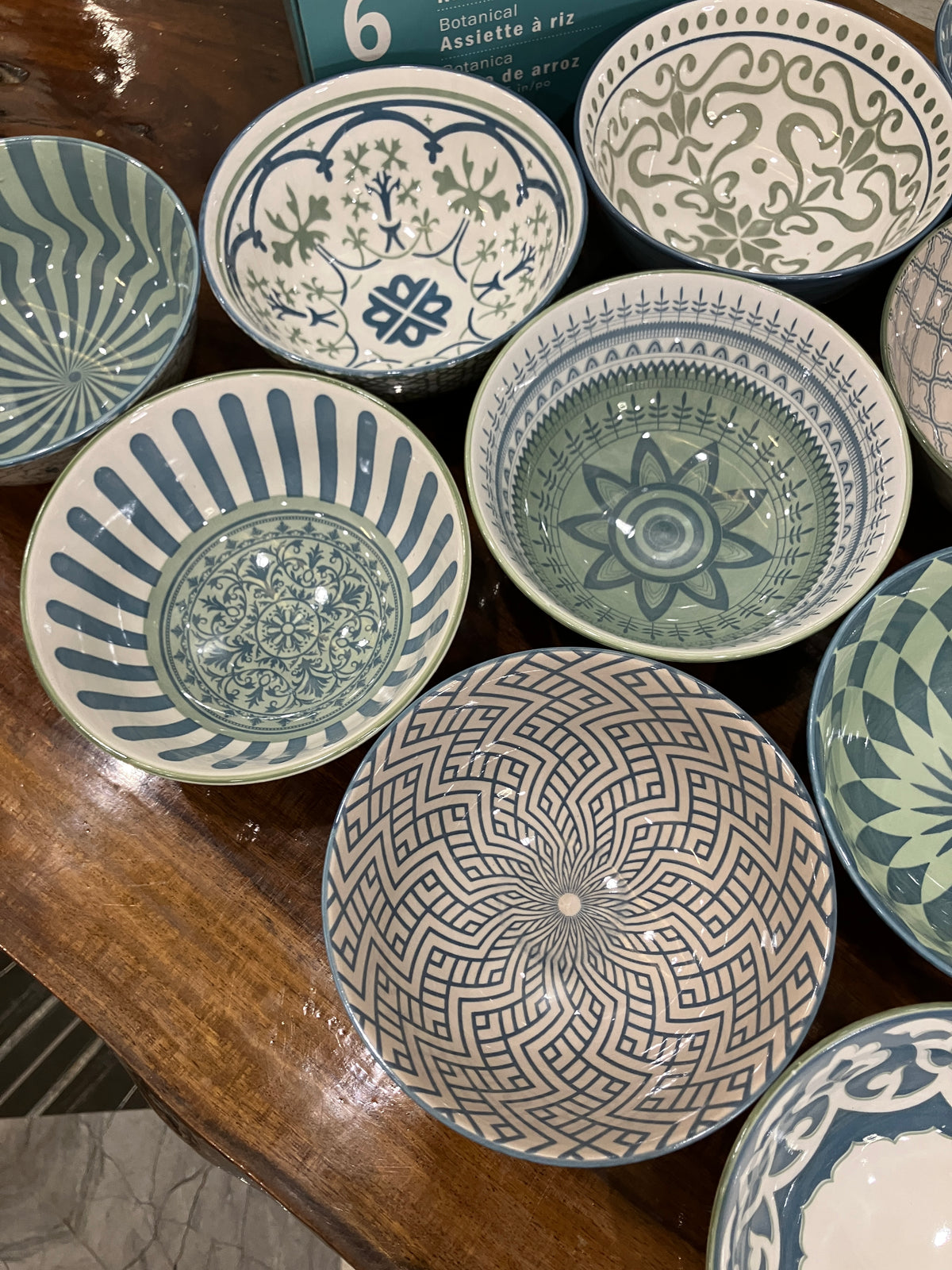 Danny Home Sea Green Sweet Bowl 10Pcs