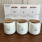 Danny Home Ceramic Tea Coffee Sugar Jar Set 3Pcs