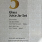 Danny Home Glass Dispenser & Mason Jars 5Pcs