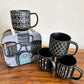 Danny Home Matt Black Mugs 4Pcs