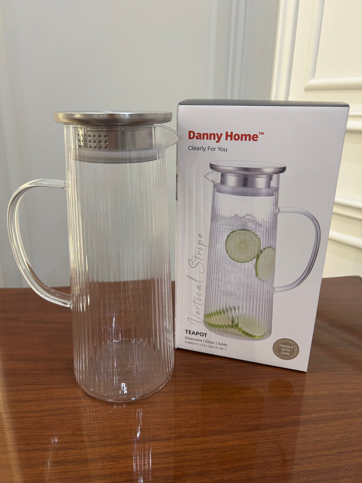 Danny Home Vertical Stripe Jug 1Pcs