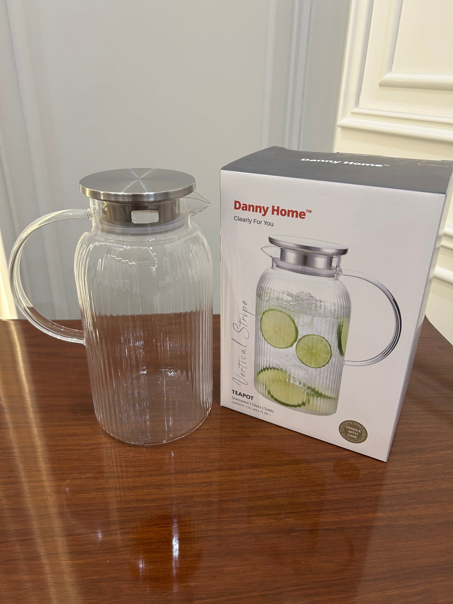 Danny Home Vertical Stripe Jug 1Pcs