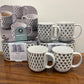 Danny Home Grey Mugs Mugs 4Pcs