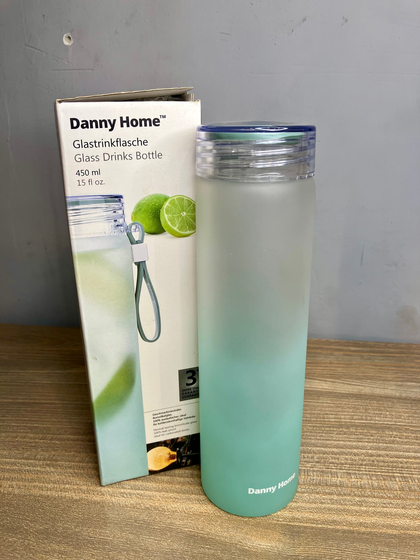 Danny Home Glass Drink Water 1Pcs