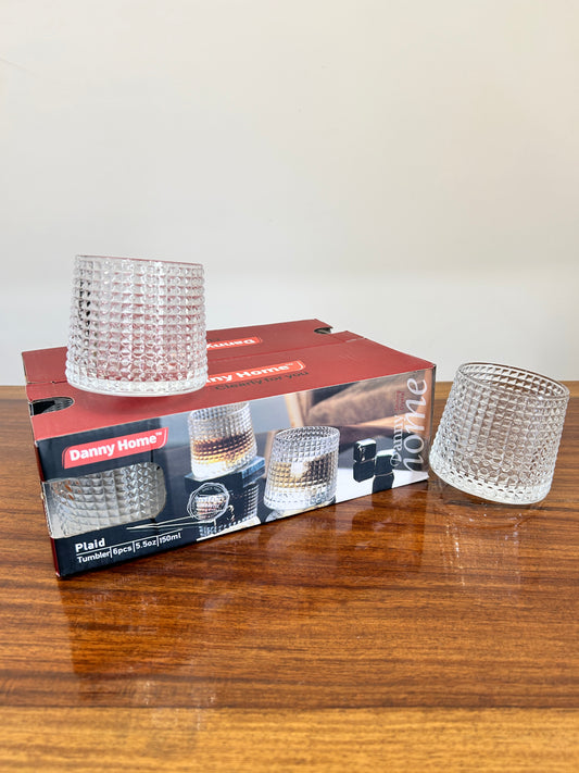 Danny Home Revolving Glasses 6Pcs