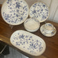Danny Home Blue Gold Breakfast Set 32Pcs