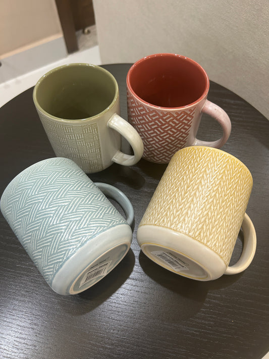 Danny Home Pattern Mug 4Pcs