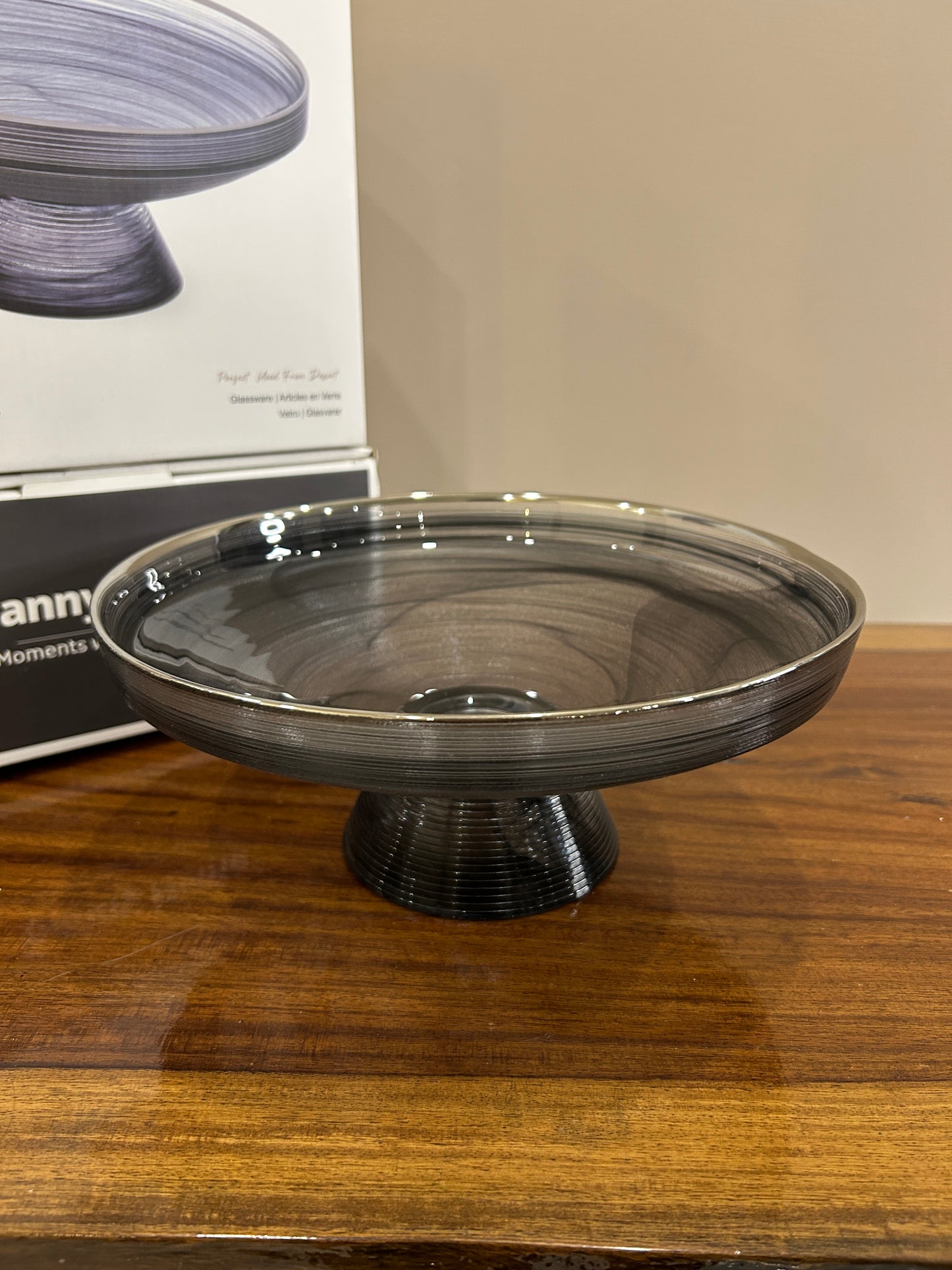 Danny Home Eclipse Glass Fruit Plate (Small)