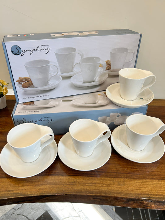 Symphony Cup Saucer Box 4Pcs