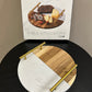 Danny Home Marble Wood Platter (Round)
