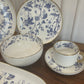 Danny Home Blue Gold Breakfast Set 32Pcs