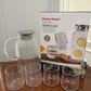 Danny Home Vertical Stripe Water Set 5Pcs