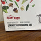 Danny Home Stainless Steel Cookware Set 7Pcs