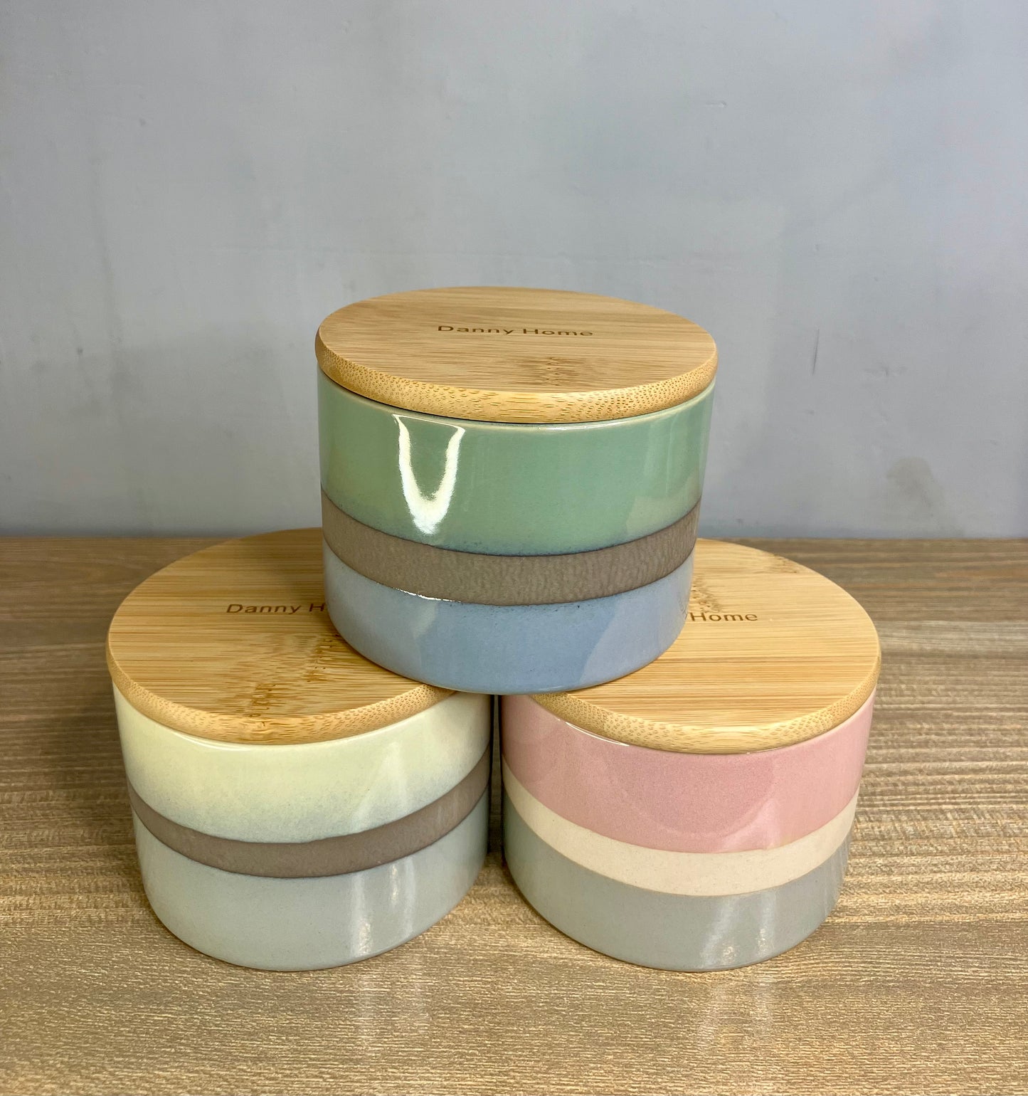 Danny Home Storage Jars 3Pcs