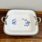 Angela Blue Rose Dish 1Pcs
