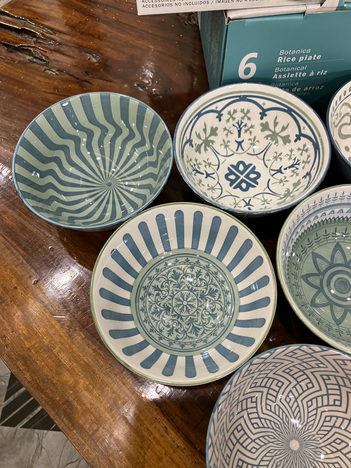 Danny Home Sea Green Sweet Bowl 10Pcs