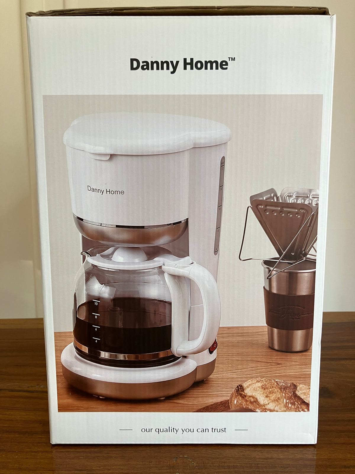 Danny Home MoonShine Electric Coffee Maker 1.5L