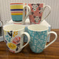 Danny Home Floral Printed Mug 4Pcs