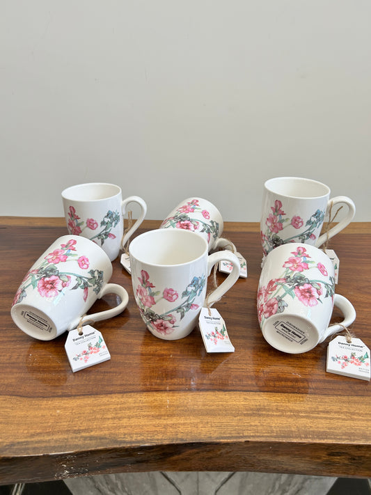 Danny Home Flower Mug 6Pcs