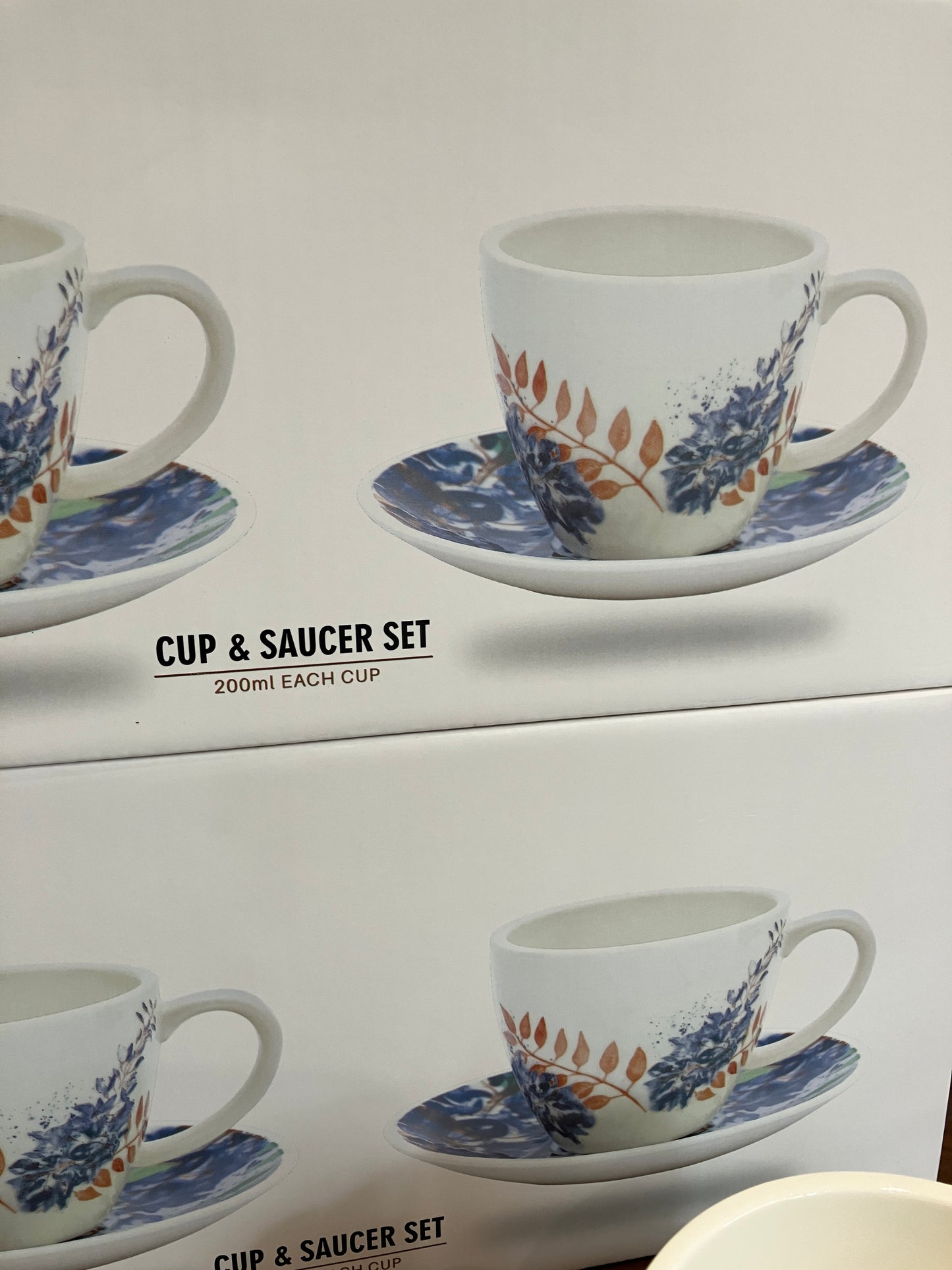 Danny Home Cup Saucer Set 6Pcs
