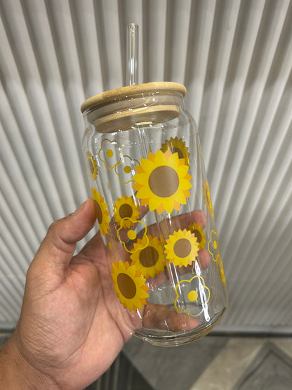 Summer Floral Sipper 1Pcs