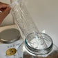 Danny Home Glass Dispenser & Mason Jars 5Pcs