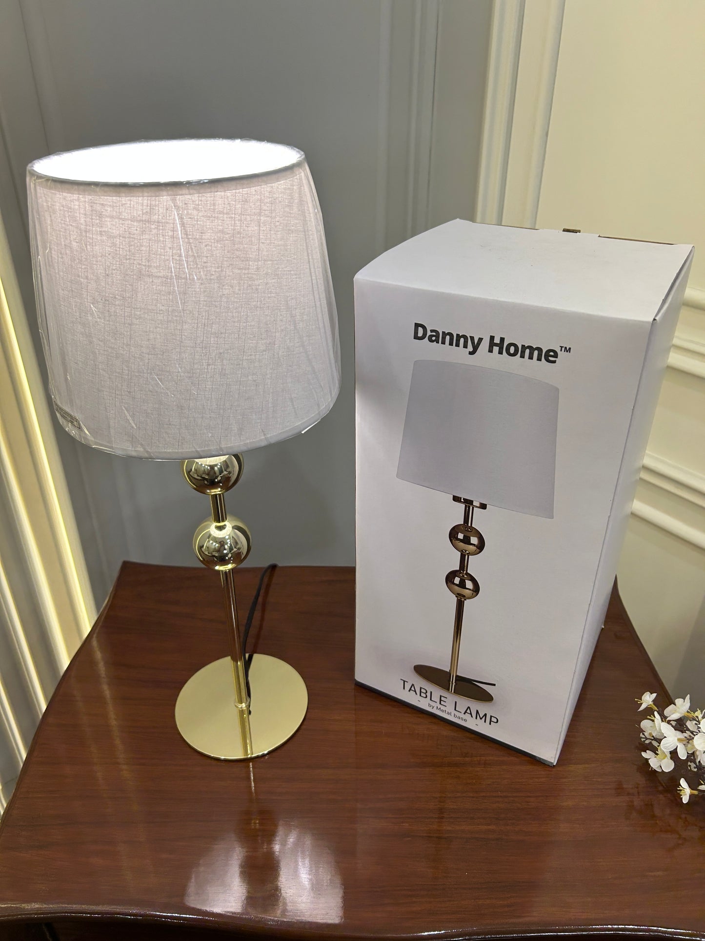 Danny Home Gold Metal Lamp 1Pcs