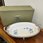 Angela Blue Rose Dish 1Pcs
