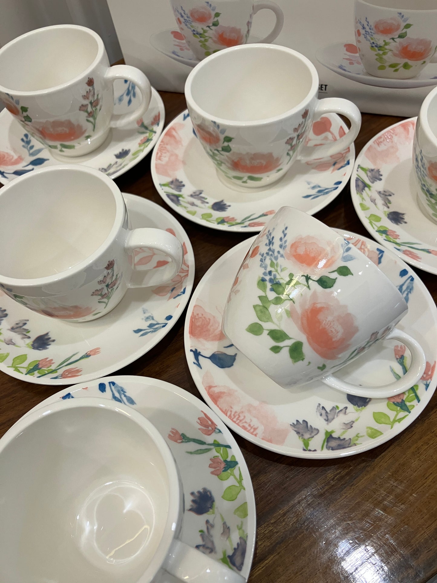 Danny Home Cup Saucer Set 6Pcs