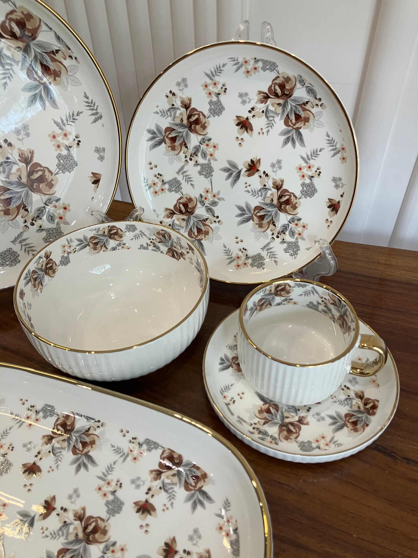 Danny Home Autumn Gold Breakfast Set 32Pcs