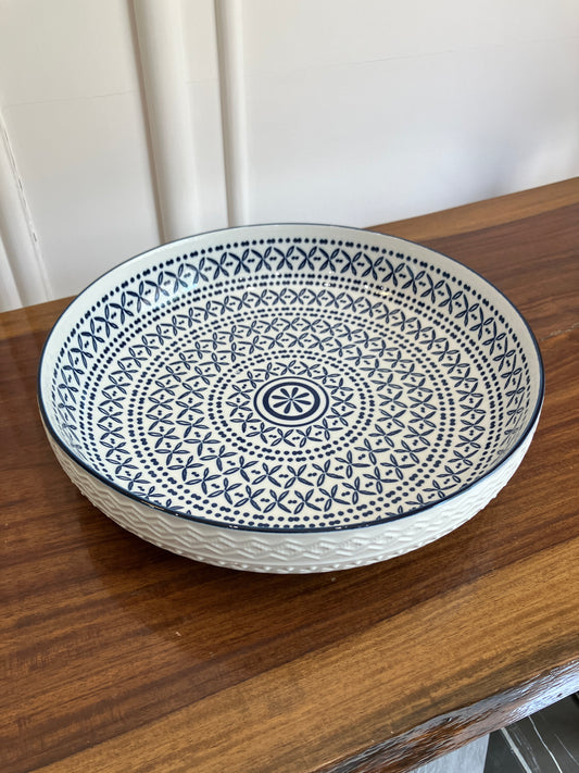 Danny Home Ceramic Serving Thaal 1Pcs