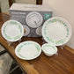 Danny Home Opal Forest Green Dinner Set 24Pcs