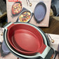 Danny Home Porcelain Bakeware Dishes 3Pcs