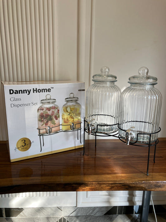 Danny Home Glass Dispenser 3Pcs