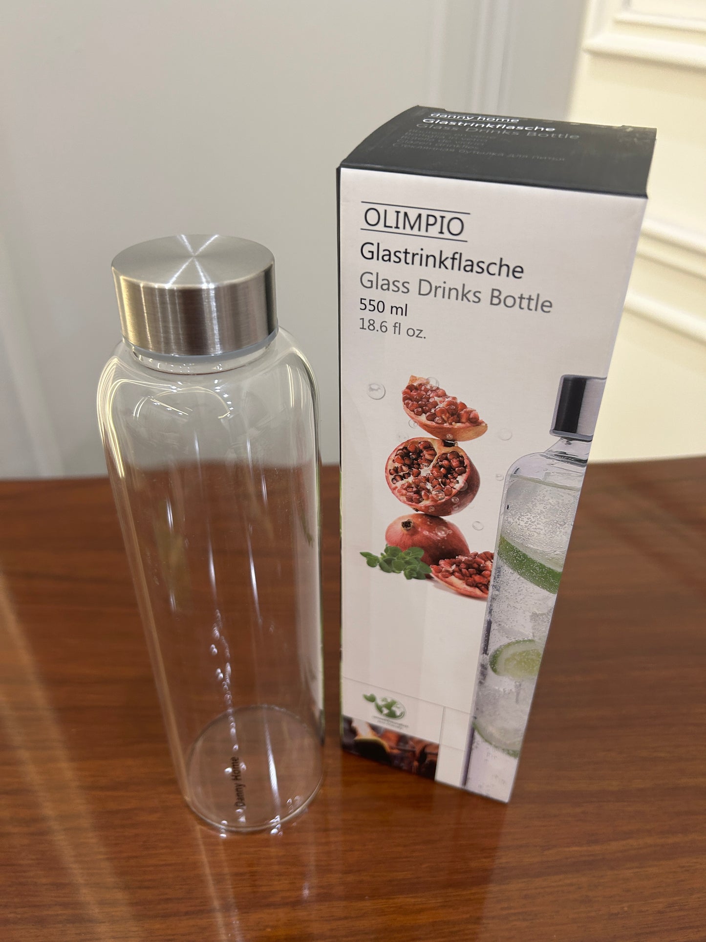 Danny Home Olimpio Glass Bottle 550ML
