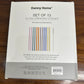 Danny Home Multicolour Glass Straw 13Pcs