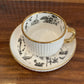 Danny Home Black Gold Breakfast Set 32Pcs