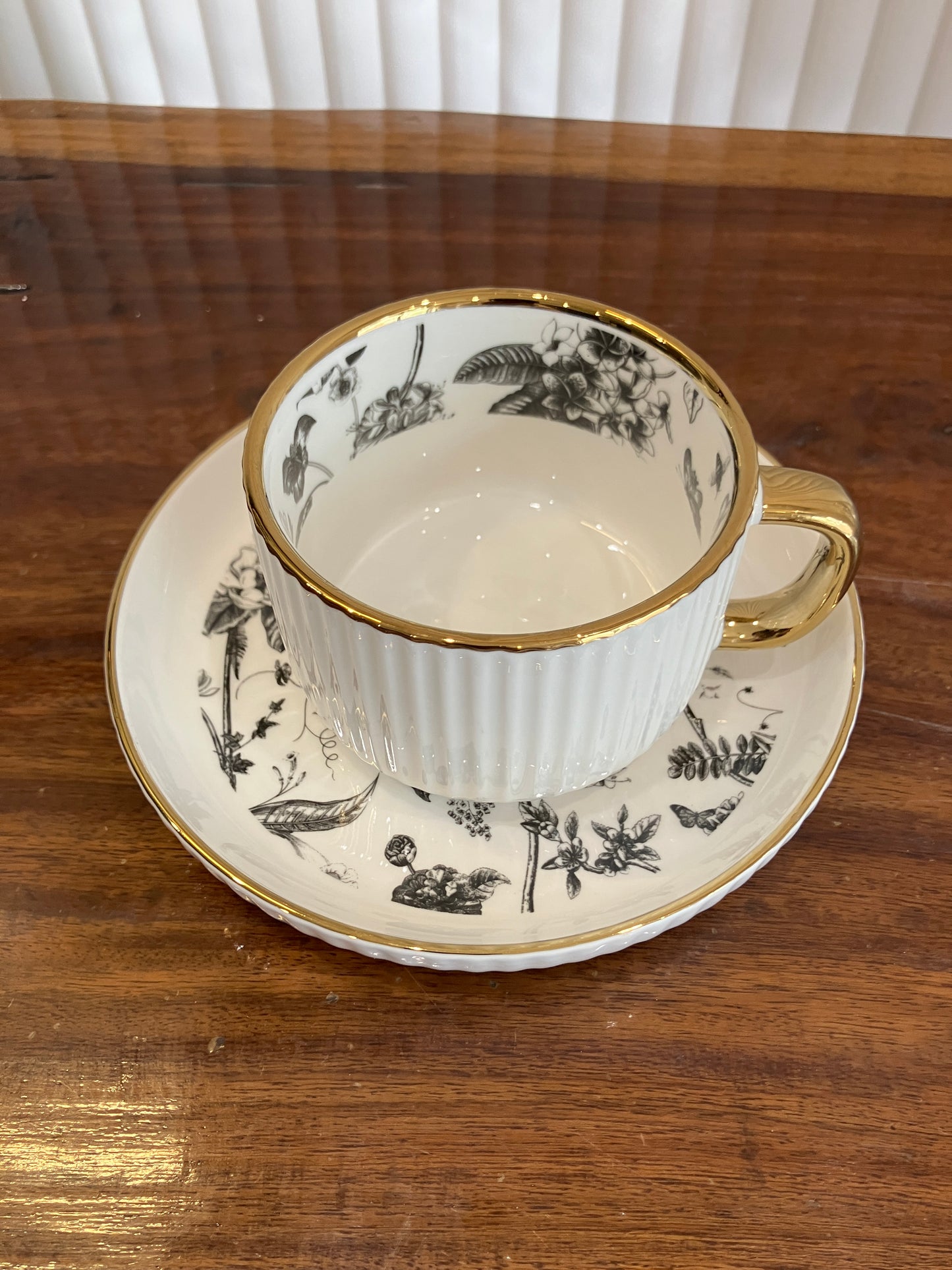 Danny Home Black Gold Breakfast Set 32Pcs