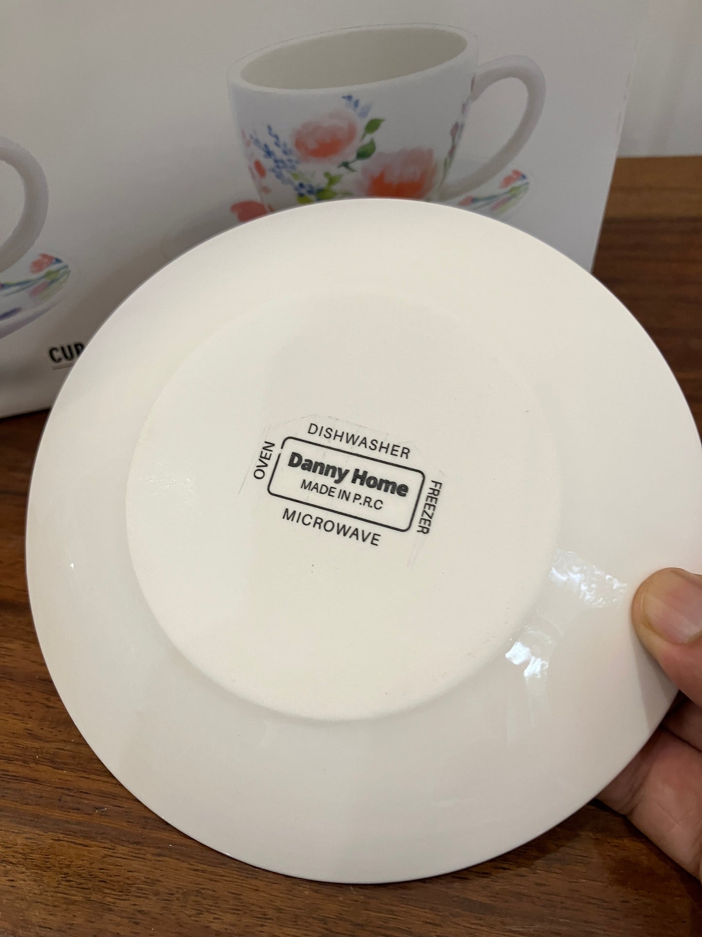 Danny Home Cup Saucer Set 6Pcs