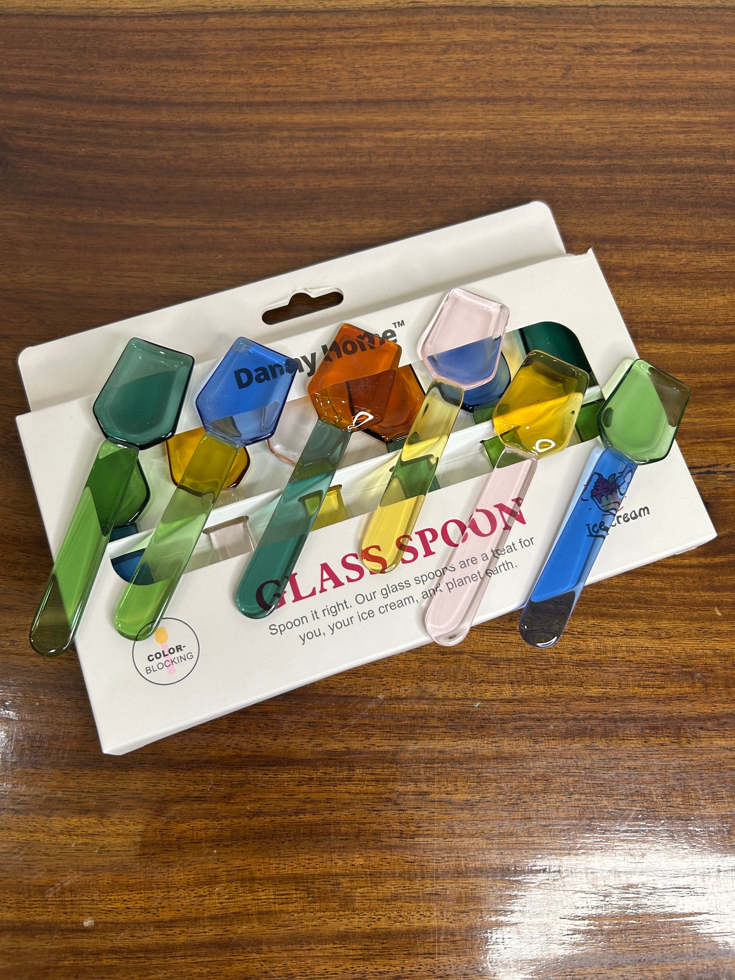 Danny Home Kids Glass Spoon 6Pcs