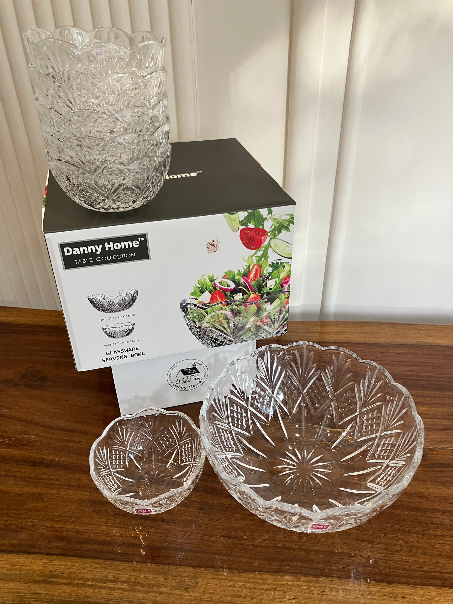 Danny Home Dessert Bowl Set 7Pcs
